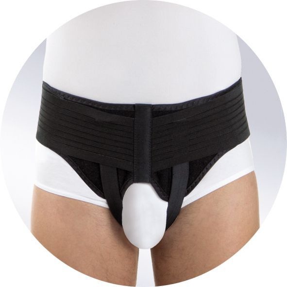 Men's Heavy-Duty Inguinal Hernia Support Belt (XL) - Orto BG 112