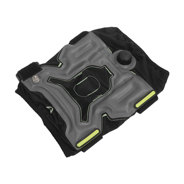 Inflatable Compression Knee Support for Sports: Enhanced Stability, Polyester, Large