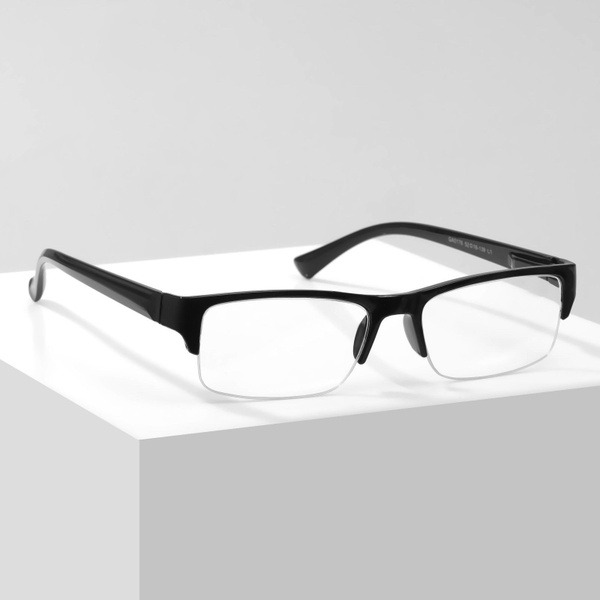 GA0176 Ready-to-Wear Reading Glasses (+3.5, Black Frame)