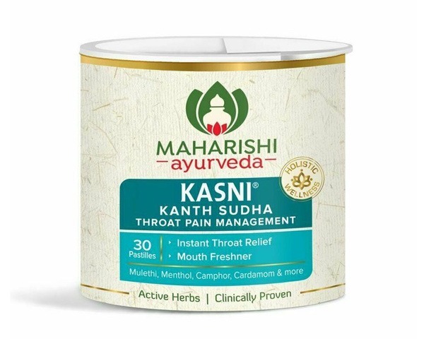 Maharishi Ayurveda Kanth Sudha Throat Lozenges (30 Count)