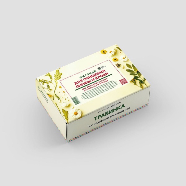 Lymphatic &amp; Blood Cleansing Herbal Tea: Detox, Cholesterol Support, 20 Tea Bags