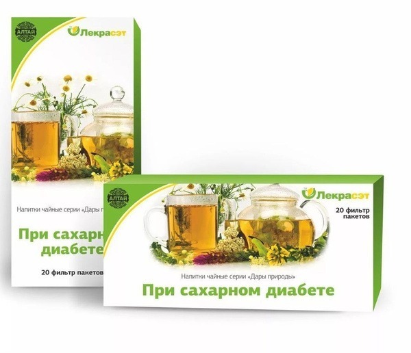 Lekra Set Herbal Tea for Diabetes (Filter Bags)