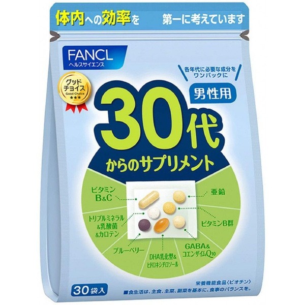 FANCL Men's Vitamins 30+ (Japan)
