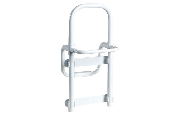 White Bathtub Grab Bar