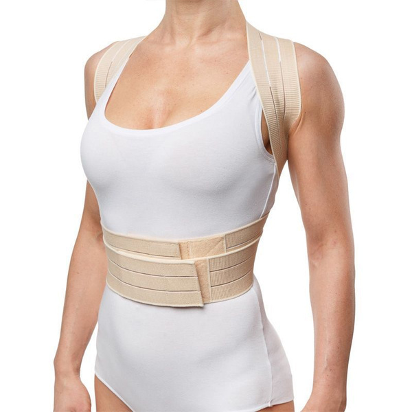 Posture Corrector with Rigid Plates