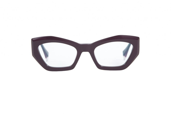 GIGIBARCELONA KIRA Purple Eyeglass Frames: Medical Grade