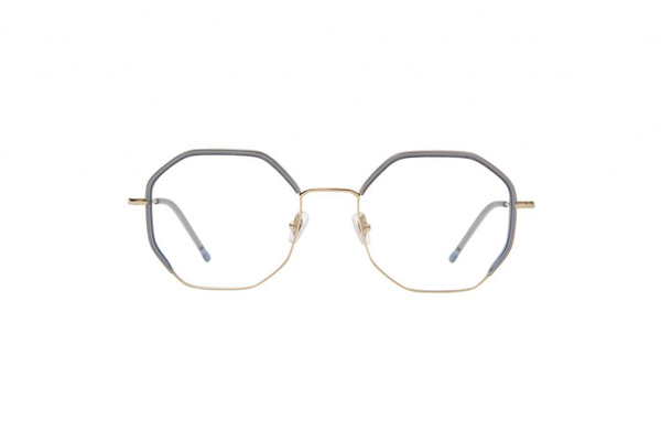 GIGIBARCELONA ELECTRIC Blue Medical Eyeglass Frames