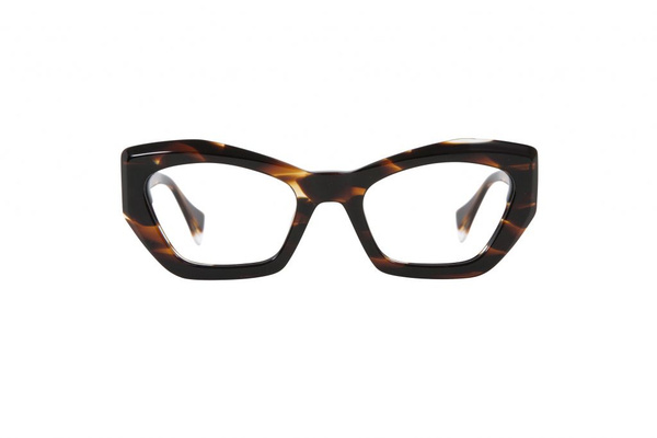 GIGIBARCELONA KIRA Brown Medical Eyeglass Frames
