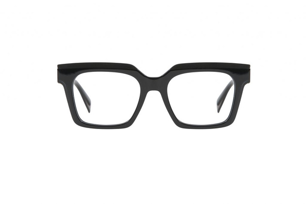 GIGIBARCELONA BACH Black Medical Eyeglasses Frame