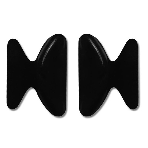 OptiTech Black Eyeglass Frame Pads (2.8x19mm) - Thickened, Gift Set
