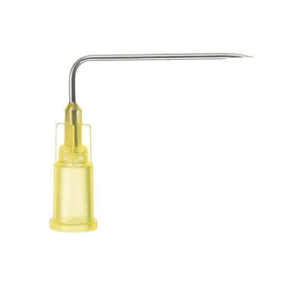 20G 20mm Curved Huber Needle