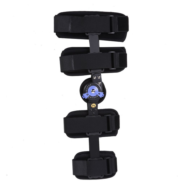 Adjustable Aluminum Knee Brace for Injury Recovery &amp; Dislocation Prevention