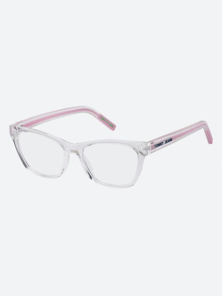 Tommy Hilfiger Women's Clear Pink Eyeglass Frames (1058819005217)