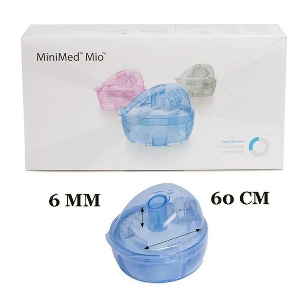 Medtronic Minimed Mio Infusion Set (6mm/60cm) - MMT-943