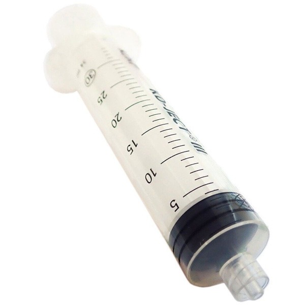 KD-Ject III 30ml Luer Lock Syringes (3-Part, 40 Pack, Needleless)