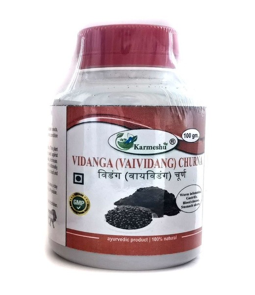 Ayurganga Karmeshu Vidanga Churna 100g