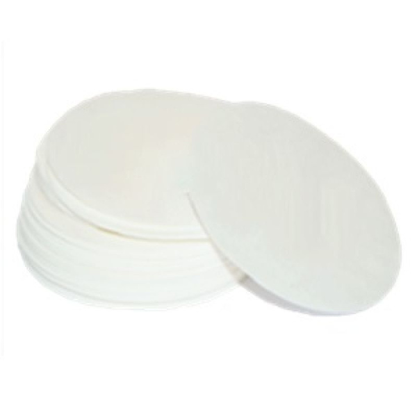Ashless Filter Papers, White Ribbon, 125mm Diameter