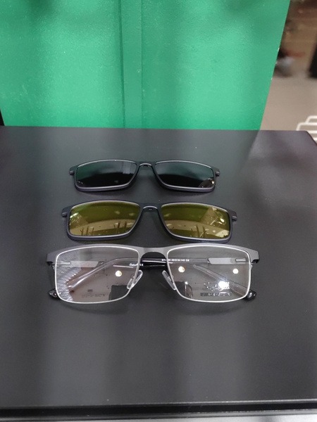 Magnetic Clip-On Sunglasses for Men