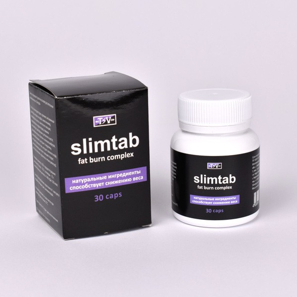 SlimTab Weight Loss Pills: 30-Day Detox &amp; Metabolism Booster