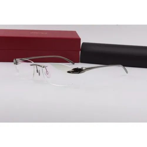 Pure Titanium Rimless Glasses Frames for Myopia (23g)