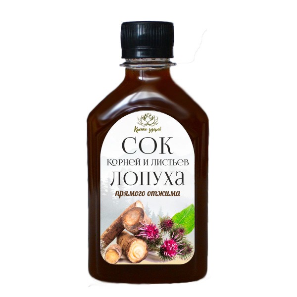Burdock Root &amp; Leaf Juice (270ml) - Altai Region
