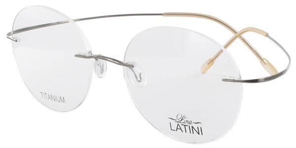 Lina Latini Women's Titanium Eyeglass Frames 62602-03G6