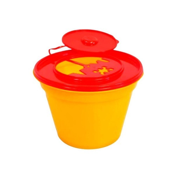 Respect Class B 0.5L Yellow Sharps Container