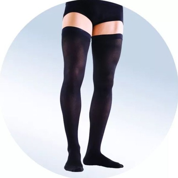 Black Compression Stockings, 20-30 mmHg: ORTO Brand