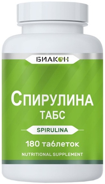 Spirulina Tablets (200 Count) - Biocon: Plant-Based Protein &amp; Algae