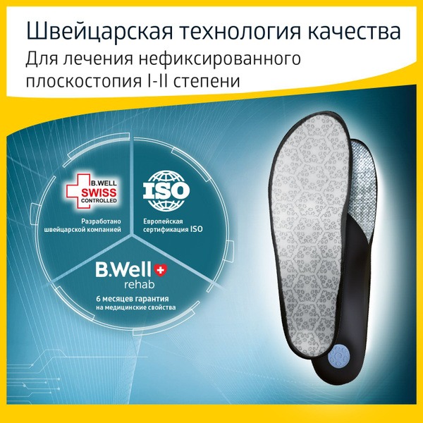 B.Well TRIO FW-607 Winter Insoles: Cushioned, Waterproof Orthotic Support for Men &amp; Women