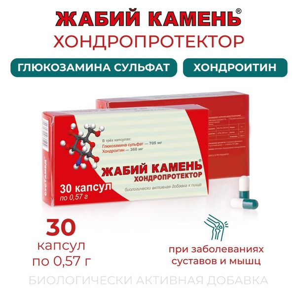 Toad Stone Chondroprotector Supplement - 30 Capsules