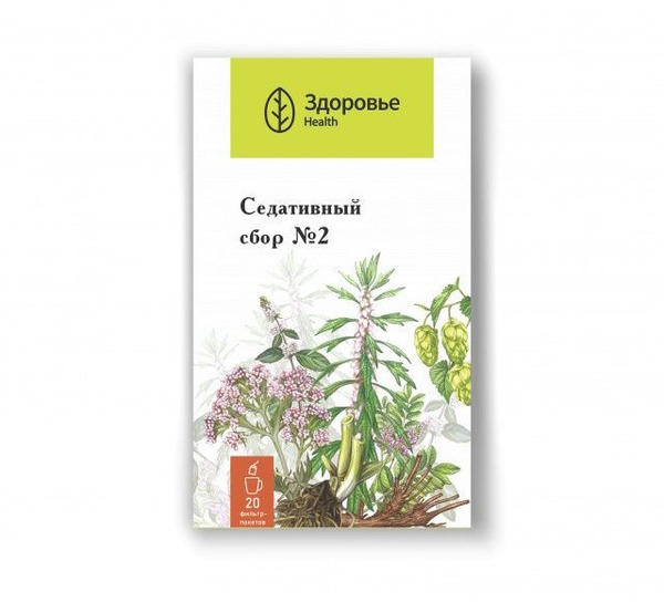 Herbal Sedative Tea No. 2 (20 Tea Bags)