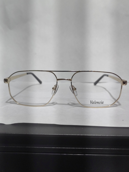 Men's Valencia Gold Flex Eyeglass Frames