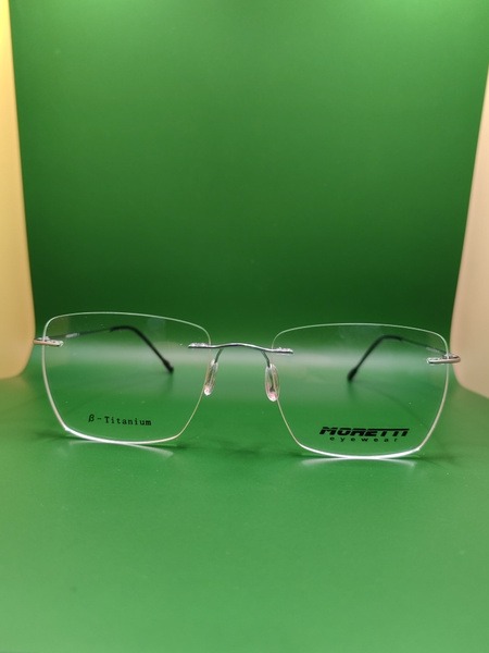 Titanium Rimless Eyeglass Frames: Lightweight &amp; Durable Moretti Eyewear