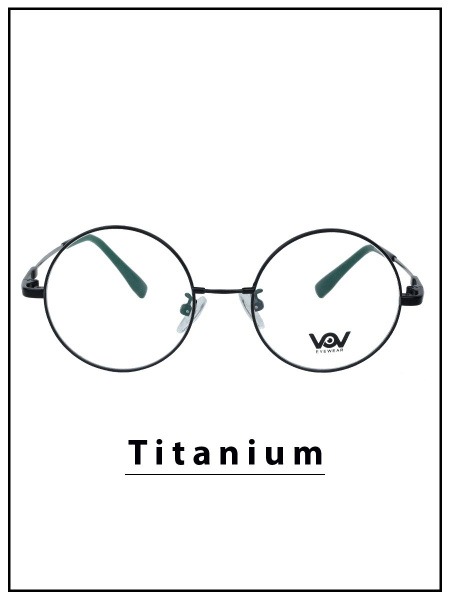 Titanium VOV 870 C4 Eyeglass Frames