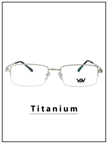 Titanium VOV 505 C1 Eyeglass Frames