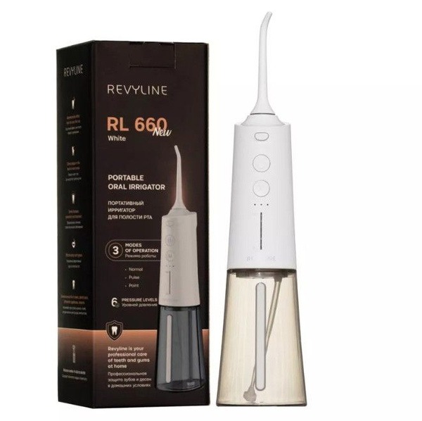 Revyline RL660 White Portable Electric Water Flosser