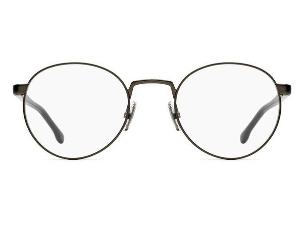 Hugo Boss BOSS 1047 SVK Black Round Metal Men's Eyeglass Frames