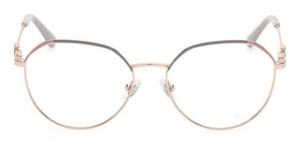 Guess GU2866 028 Gold Round Metal Women's Eyeglass Frames