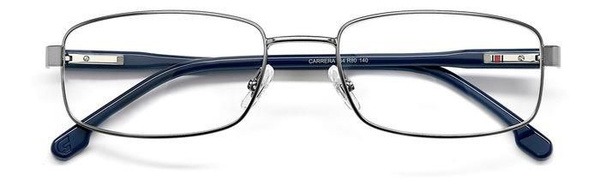 Carrera 264/S R80 Grey Rectangular Metal Men's Eyeglass Frames