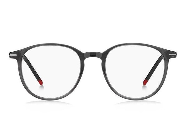 Hugo Boss HG1206 KB7 Grey Round Acetate Men's Eyeglass Frames