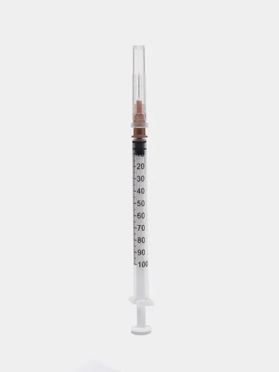 Insulin Syringes 1ml (3-Part), 20 Count