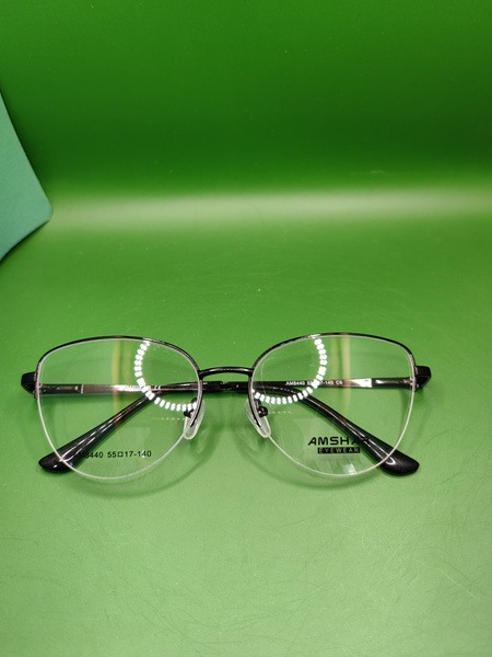 Amshar Cat Eye Half-Rim Women's Eyeglass Frames