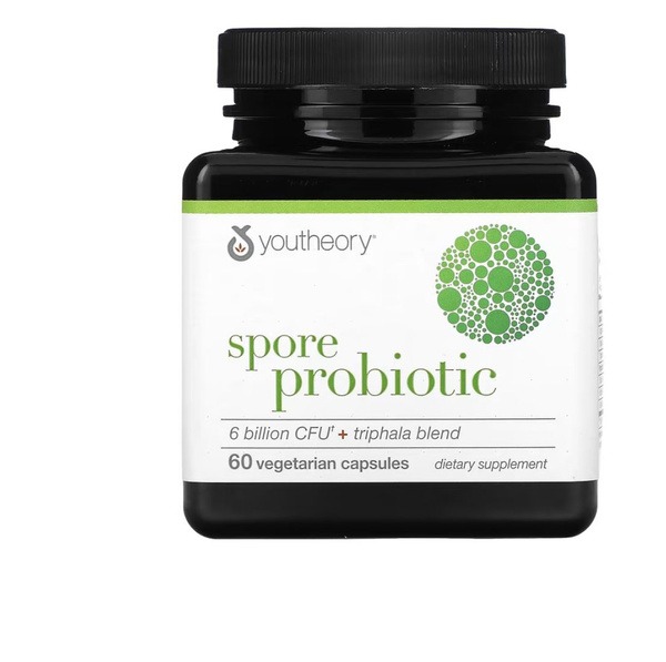 Spore Probiotic Supplement: 6 Billion CFU, 60 Capsules