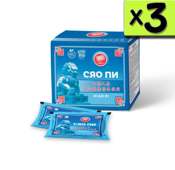 Xiao Pi Concentrate: Beat Fatigue, Sleeplessness &amp; Exhaustion (3 Packs)