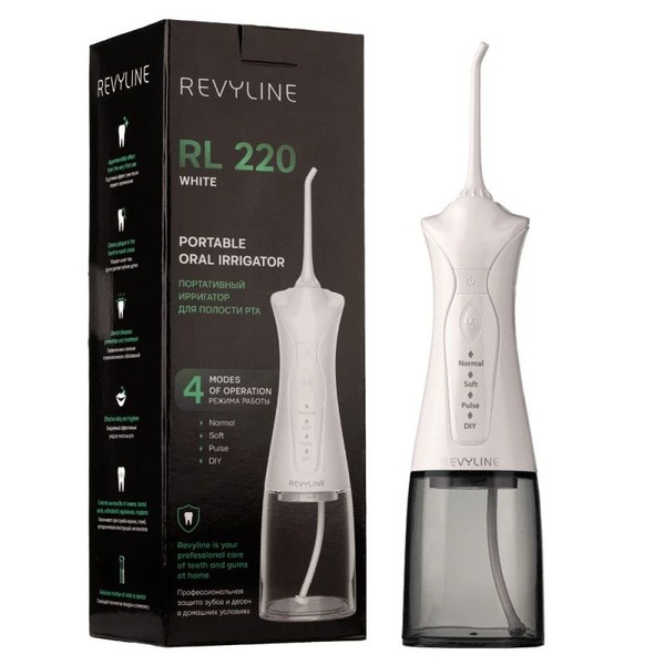 Revyline RL220 White Portable Oral Irrigator
