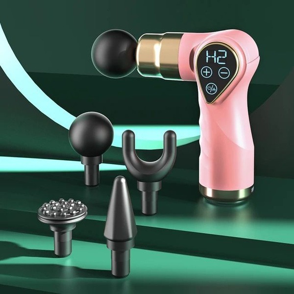 2-in-1 Folding Muscle Massager with Heat Therapy