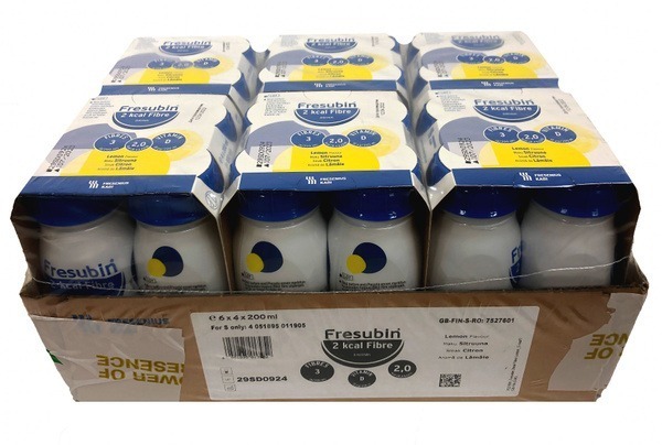 Fresubin 2kcal Drink with Fiber, Lemon (24 Pack)