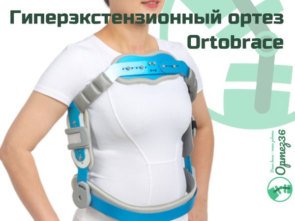 Ortobrace Back Brace: HyperExtension Support