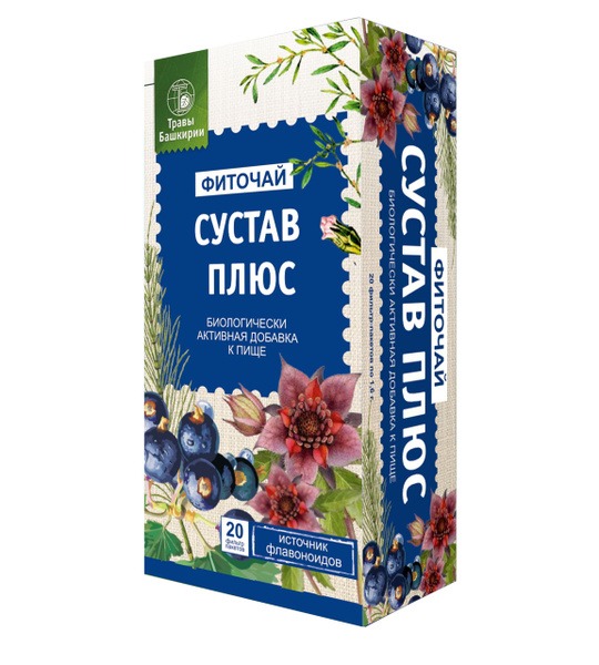 Joint Plus Herbal Tea Bags for Rheumatism Relief